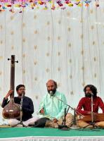 Uttar Bharat Yatra 2025 - Surat Camp, Day 4 - (08 March 2025) Classical Vocal Performance by Shri Gulam Farida Vhora, disciple of Padma Shri Abdul Rashid Khan